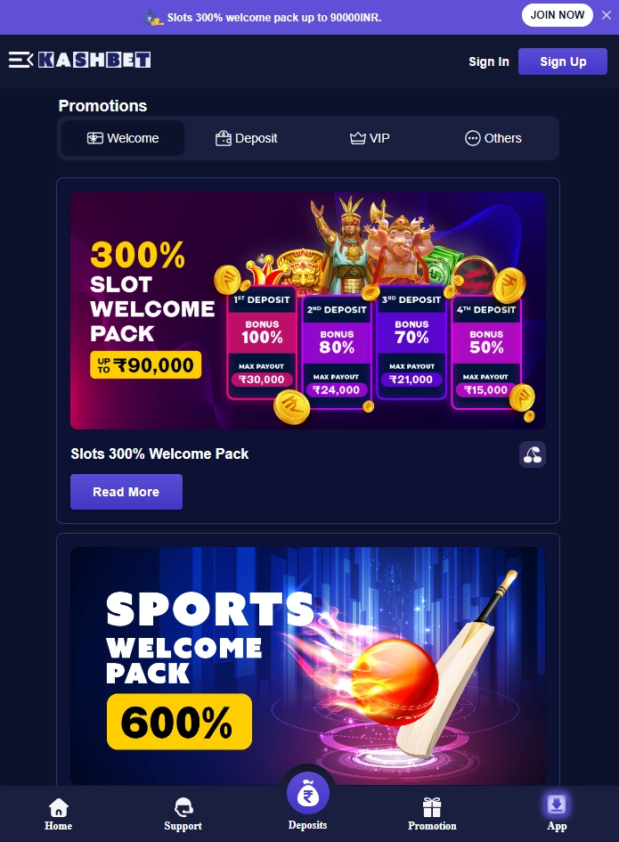KASHBET Promotion